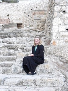 Steps that date 100 B.C. to about 100 A.D. Awesome to walk on them and think who may have walked on them in history!
